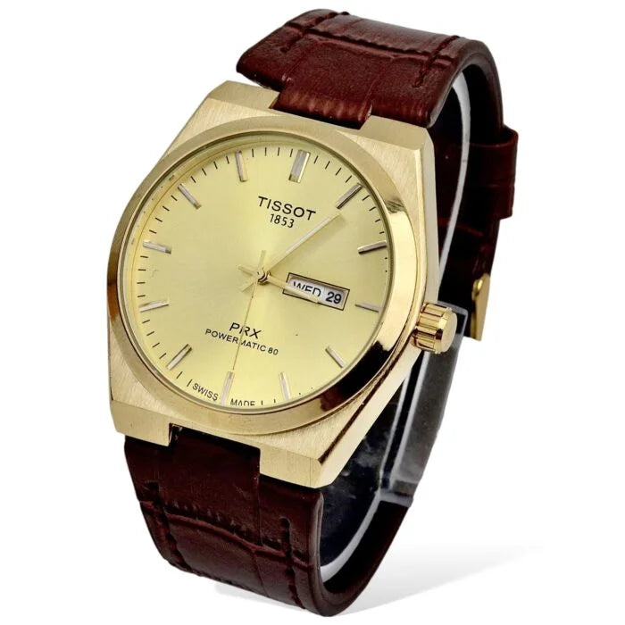 Tissot – 38mm – Leather Strap – S-570