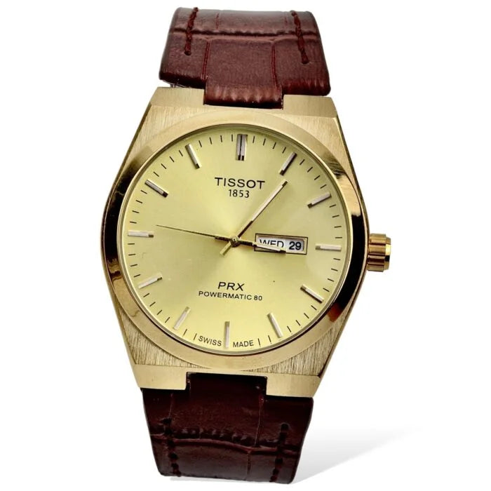 Tissot – 38mm – Leather Strap – S-570